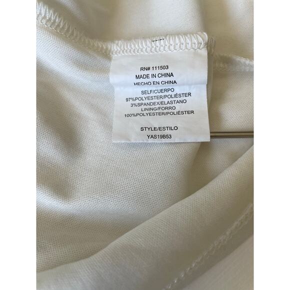 Fig and Flower Midi Dress Blue Floral Tiered Lined Stretch Sz S Cottagecore - Picture 9 of 10